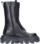 Casadei Zwarte Bikery Black Dames - Thumbnail 1