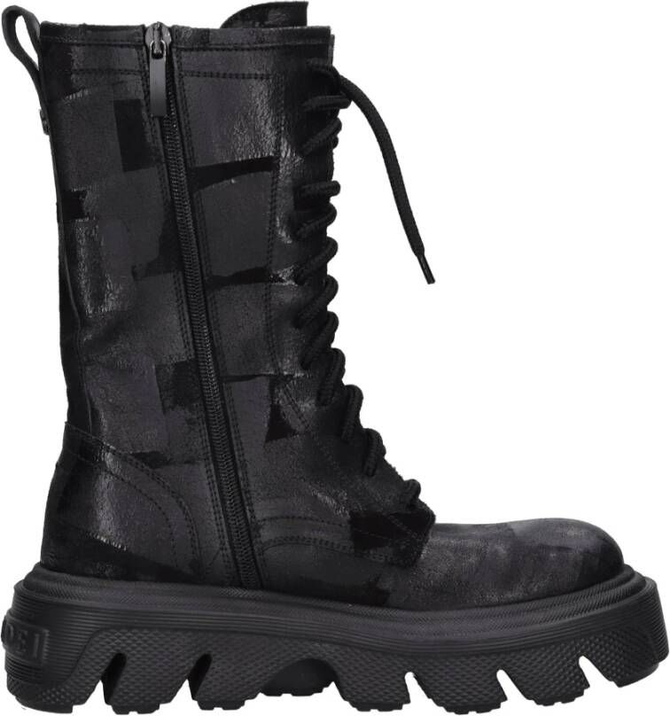 Casadei Laarzen Zwart Black Dames