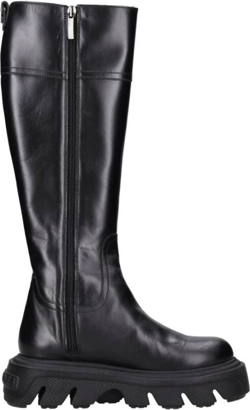 Casadei Laarzen Zwart Black Dames