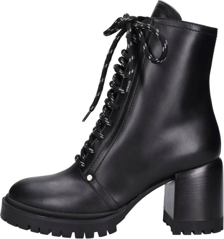 Casadei Laarzen Zwart Black Dames