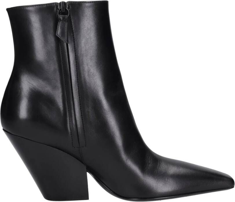 Casadei Laarzen Zwart Black Dames