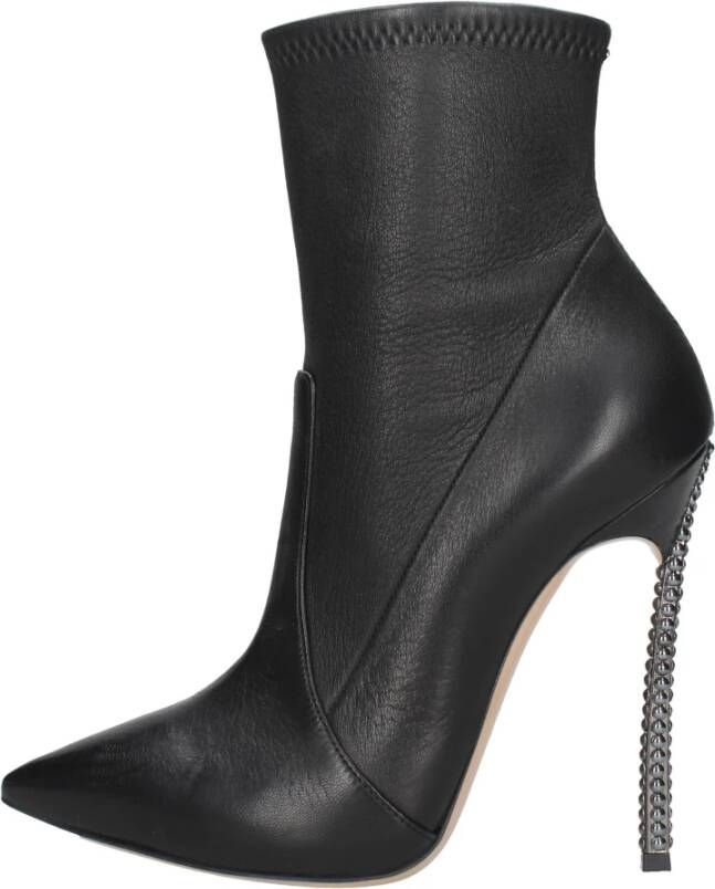 Casadei Laarzen Zwart Black Dames