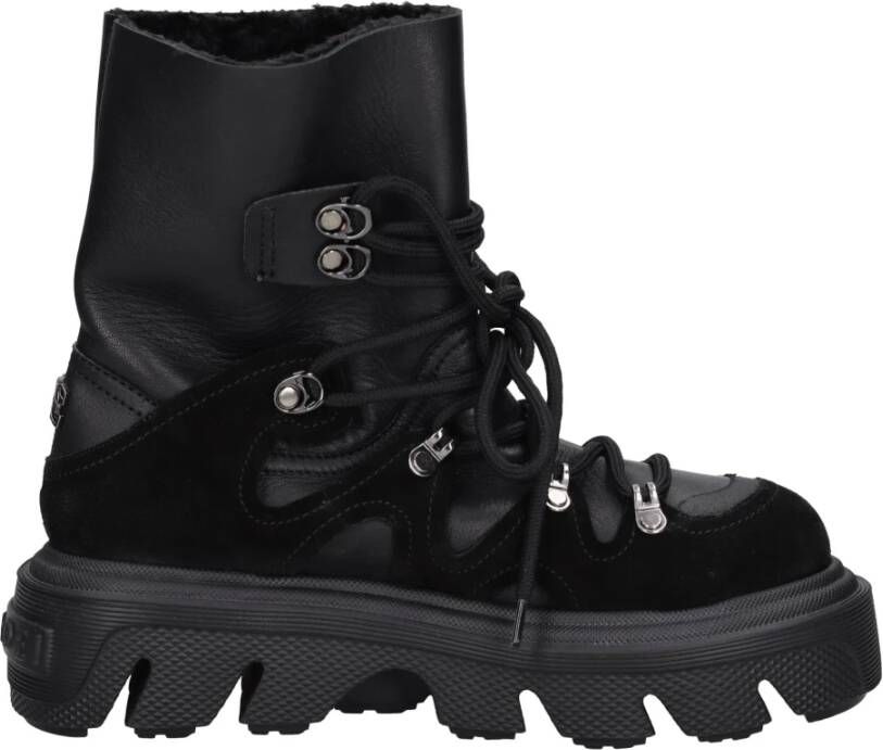 Casadei Laarzen Zwart Black Dames