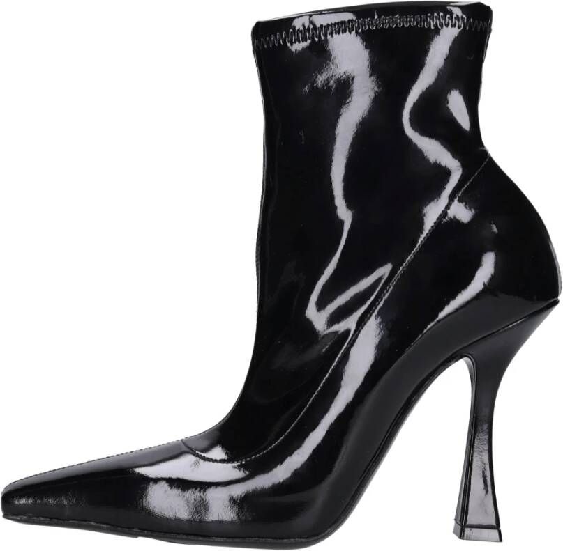 Casadei Laarzen Zwart Black Dames