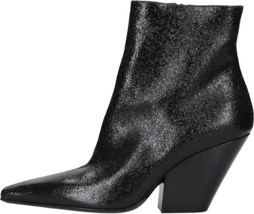 Casadei Laarzen Zwart Black Dames