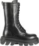 Casadei Lace-up Boots Black Dames - Thumbnail 1