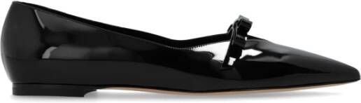Casadei Leren schoenen 'Tiffany' Black Dames