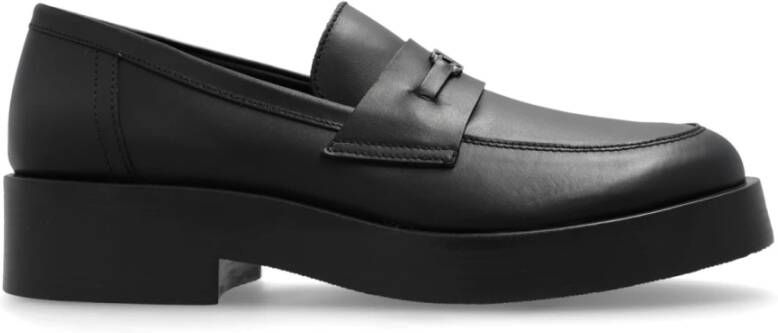 Casadei Lovecalf schoenen type loafers Black Dames