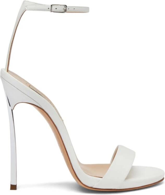 Casadei Blade Marta hakken sandalen White Dames