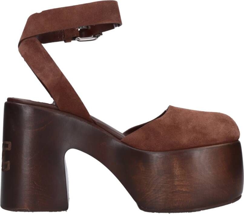 Casadei Met hak bruin Brown Dames