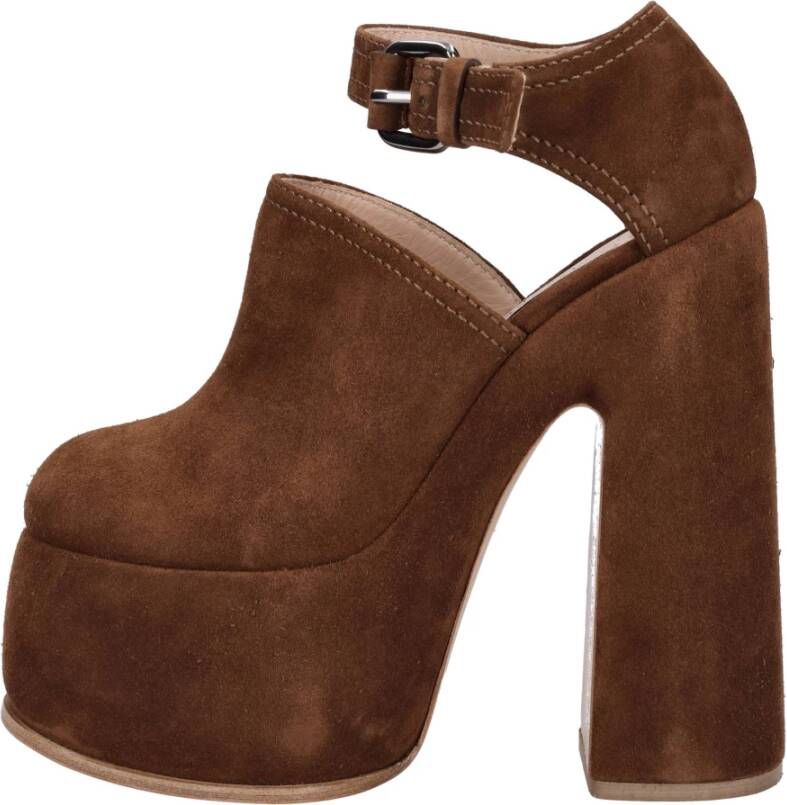 Casadei Met hak Bruin Brown Dames