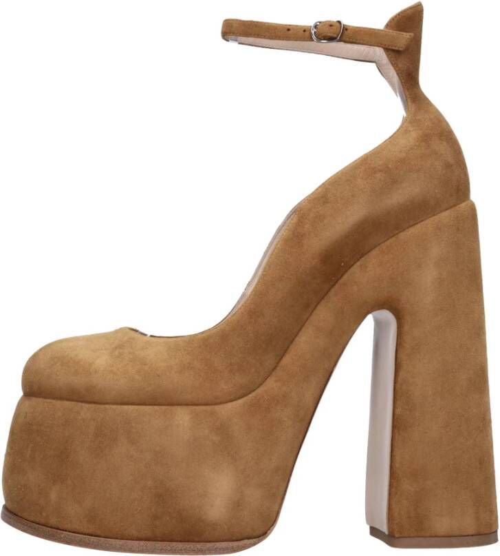 Casadei Met hak bruin Brown Dames