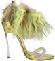 Casadei Met Hak Geel Yellow Dames - Thumbnail 1