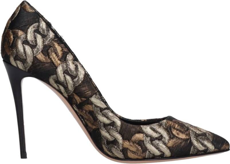 Casadei Met hak Gouden Multicolor Dames