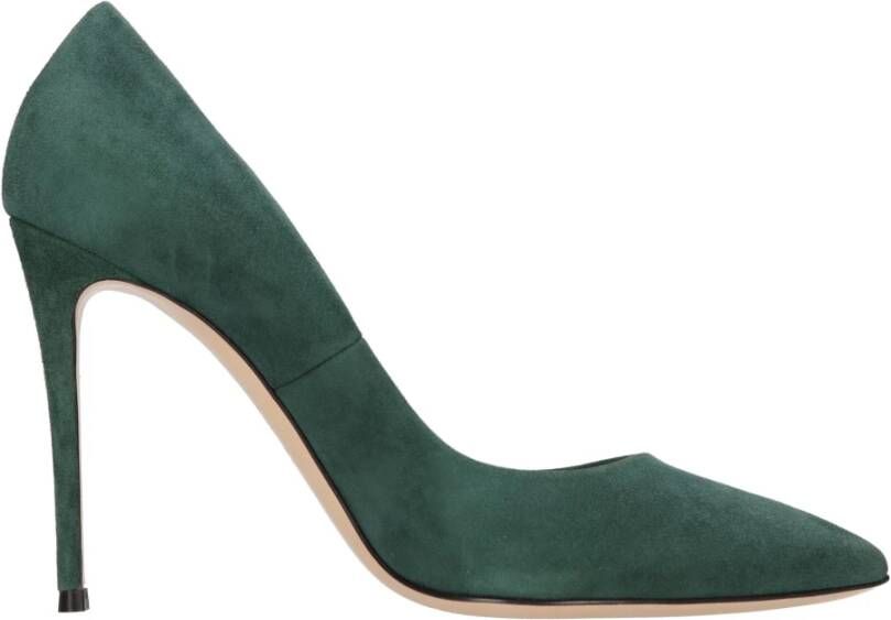 Casadei Met hak groen Green Dames