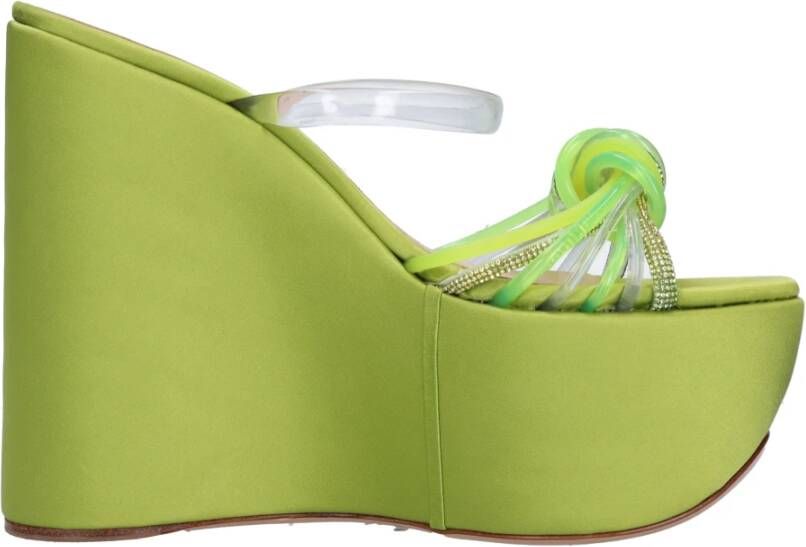 Casadei Met hak Groen Green Dames