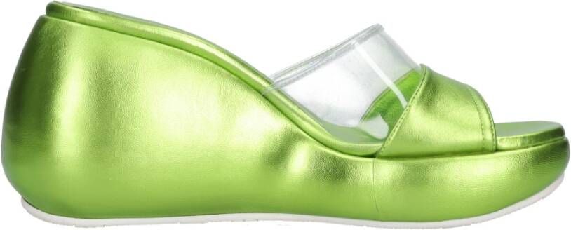 Casadei Met hak Groen Green Dames