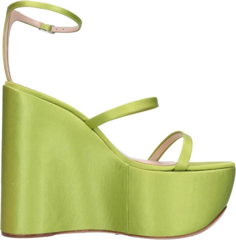 Casadei Met Hak Groen Green Dames