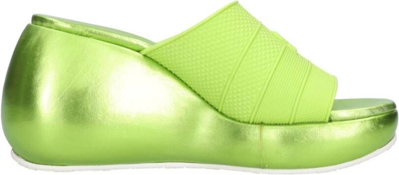 Casadei Met hak Groen Green Dames