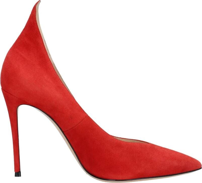 Casadei Met Hak Rood Red Dames