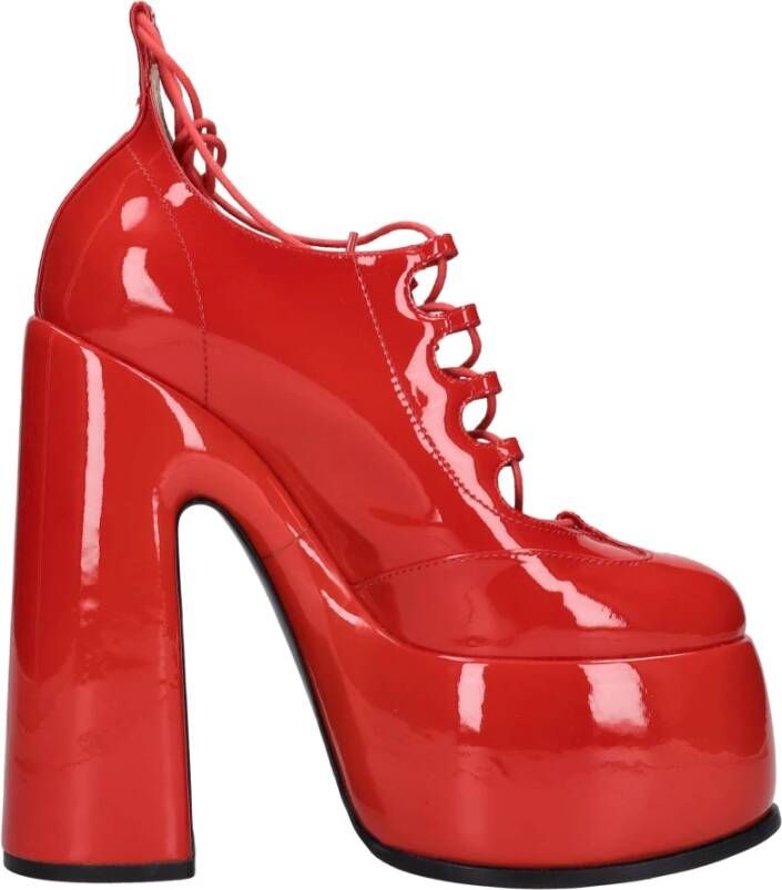 Casadei Met Hak Rood Red Dames