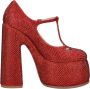 Casadei Met Hak Rood Red Dames - Thumbnail 1