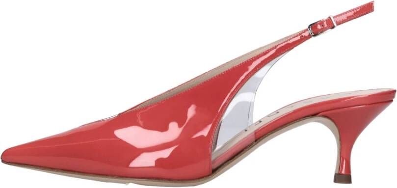 Casadei Met Hak Rood Red Dames