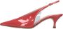 Casadei Met Hak Rood Red Dames - Thumbnail 1