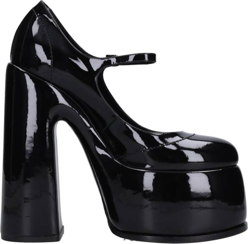 Casadei Met hak zwart Black Dames