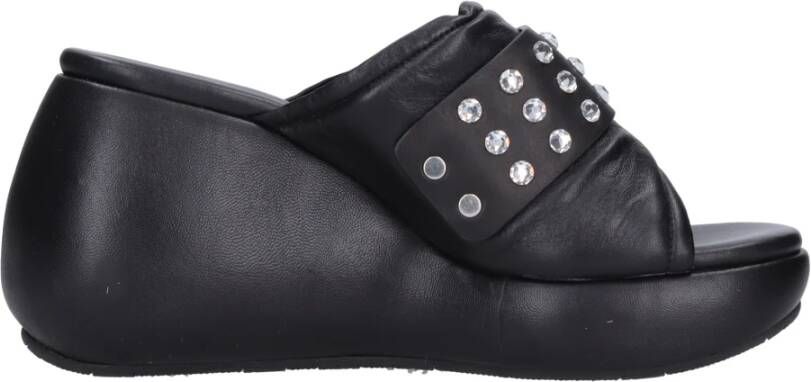 Casadei Met hak zwart Black Dames