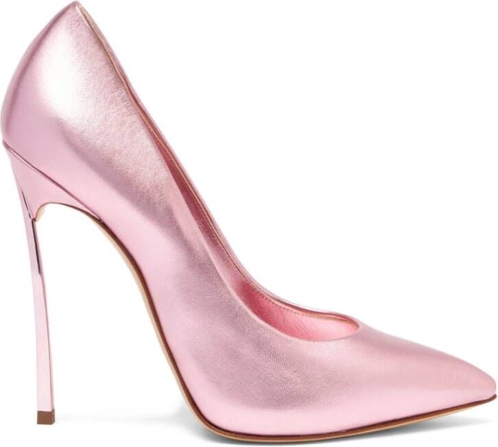 Casadei Metallic Blade Pomp Pink Dames