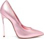 Casadei Metallic Blade Pomp Pink Dames - Thumbnail 1