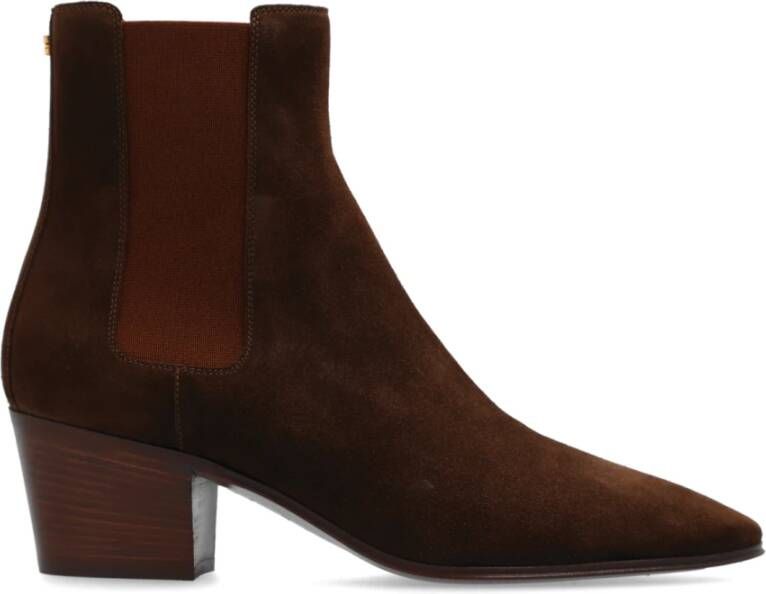 Casadei Nomad Booties Brown Dames