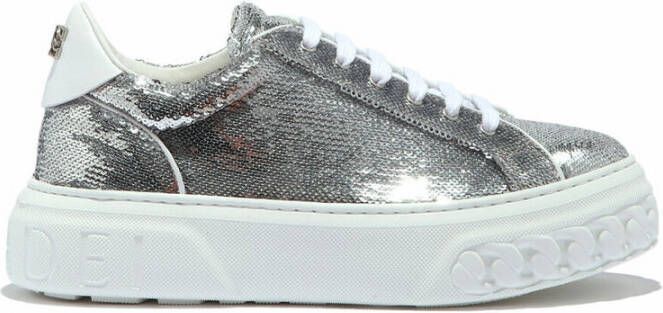 Casadei Berg Zeemeermin Sneakers Gray Dames