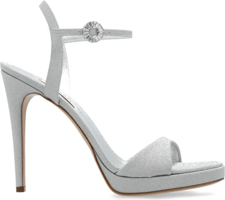 Casadei Plateausandalen Gray Dames