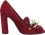 Casadei Platte schoenen Bordeaux Red Dames - Thumbnail 1