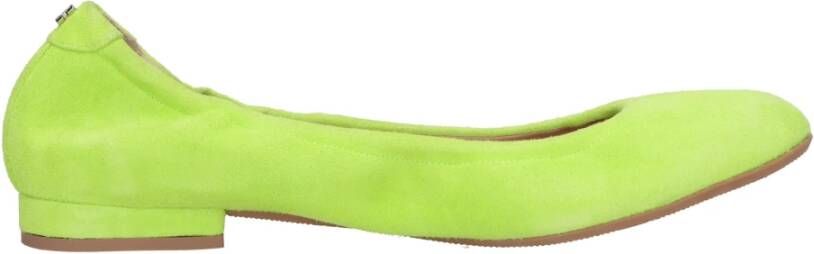 Casadei Platte schoenen Groen Green Dames