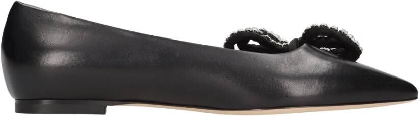 Casadei Platte schoenen Zwart Black Dames