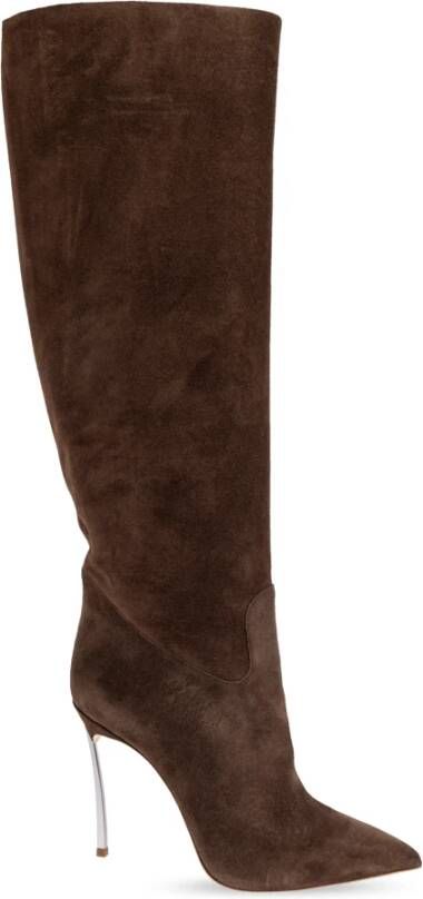 Casadei Plonge Laarzen Brown Dames