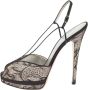 Casadei Pre-owned Lace sandals Pink Dames - Thumbnail 1