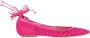 Casadei Pre-owned Leather flats Pink Dames - Thumbnail 1