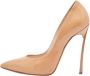 Casadei Pre-owned Leather heels Beige Dames - Thumbnail 1