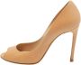 Casadei Pre-owned Leather heels Beige Dames - Thumbnail 1