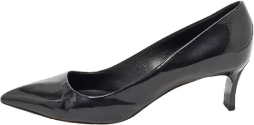 Casadei Pre-owned Leather heels Black Dames