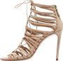 Casadei Pre-owned Leather sandals Beige Dames - Thumbnail 1