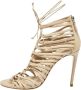 Casadei Pre-owned Leather sandals Beige Dames - Thumbnail 1