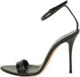 Casadei Pre-owned Leather sandals Black Dames - Thumbnail 1