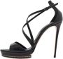 Casadei Pre-owned Leather sandals Black Dames - Thumbnail 1