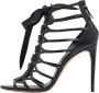 Casadei Pre-owned Leather sandals Black Dames - Thumbnail 1