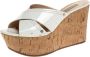 Casadei Pre-owned Leather sandals White Dames - Thumbnail 1